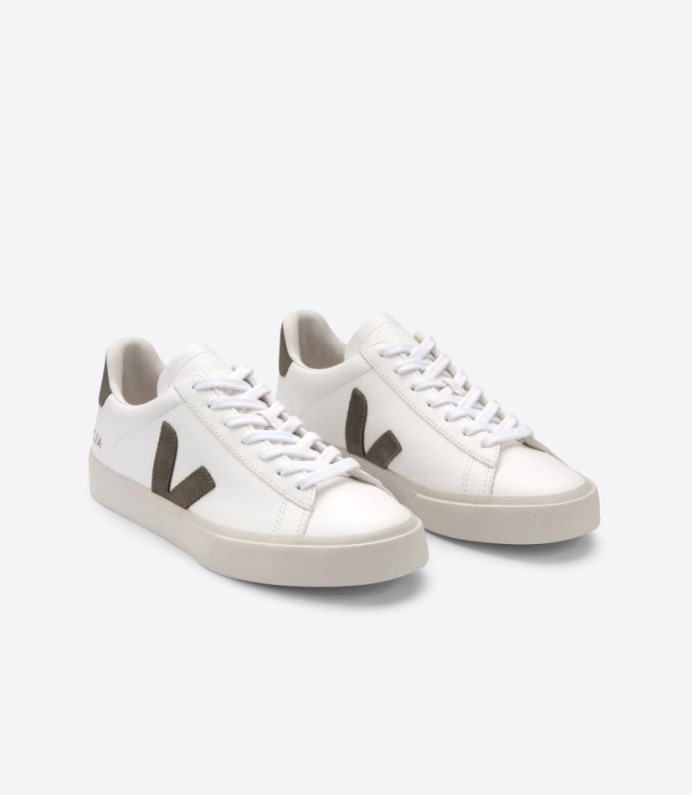 Veja Campo Chromefree Leather White Kaki