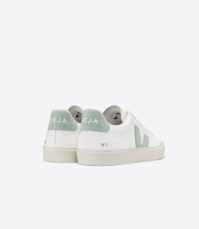 Veja Campo Chromefree Leather White Matcha