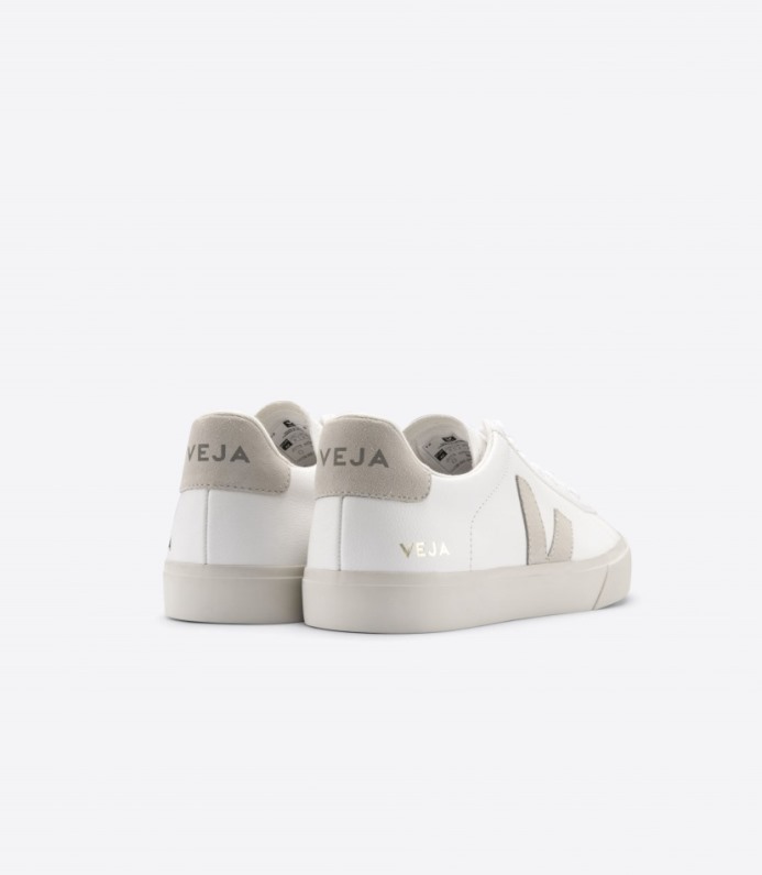 Veja Campo Chromefree Leather White Natural