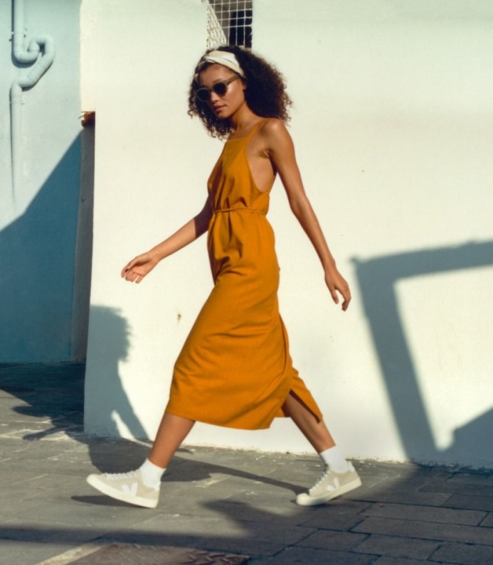 Veja Campo Nubuck Natural White