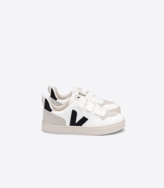 Veja V-10 Cwl Branco Preto