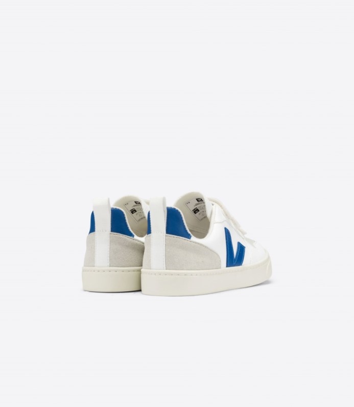Veja V-10 Cwl White Indigo