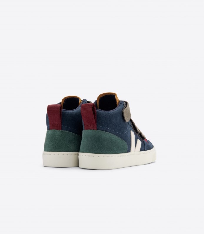Veja V-10 Mid Suede Multico Nautico Chipre