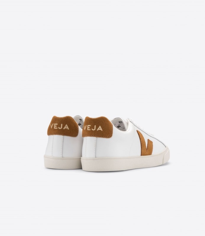 Veja Esplar Leather White Camel