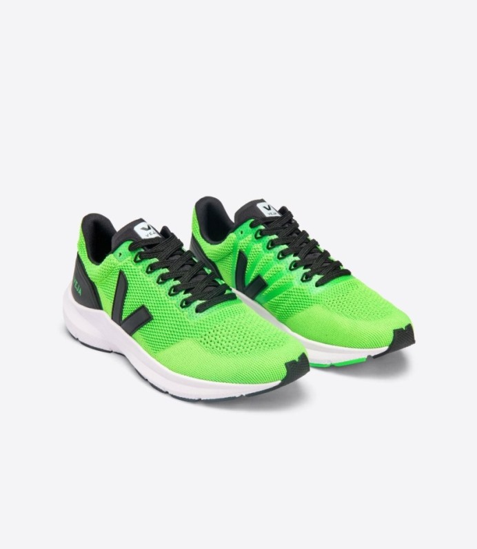 Veja Marlin V-knit Vert Fluo Black