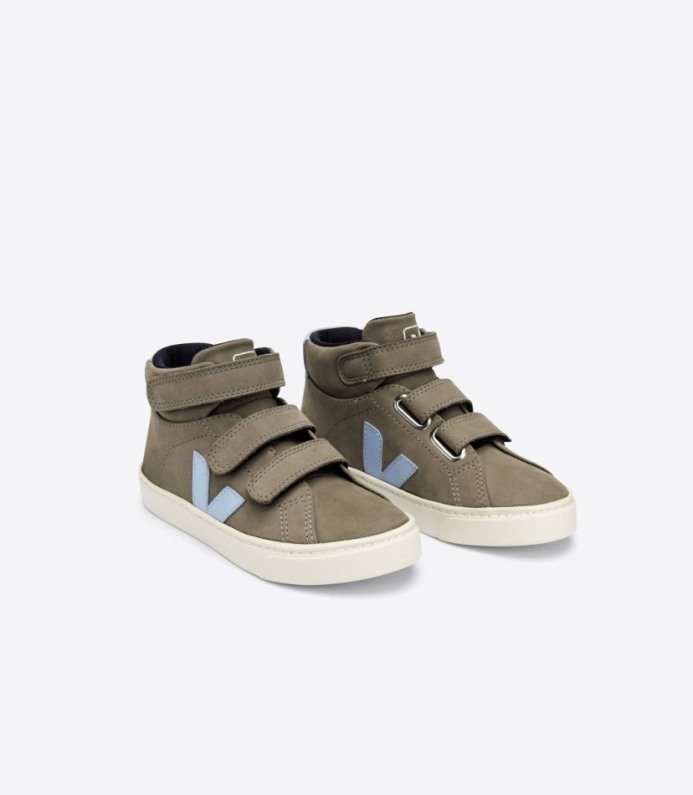 Veja Esplar Mid Nubuck Moonrock Steel