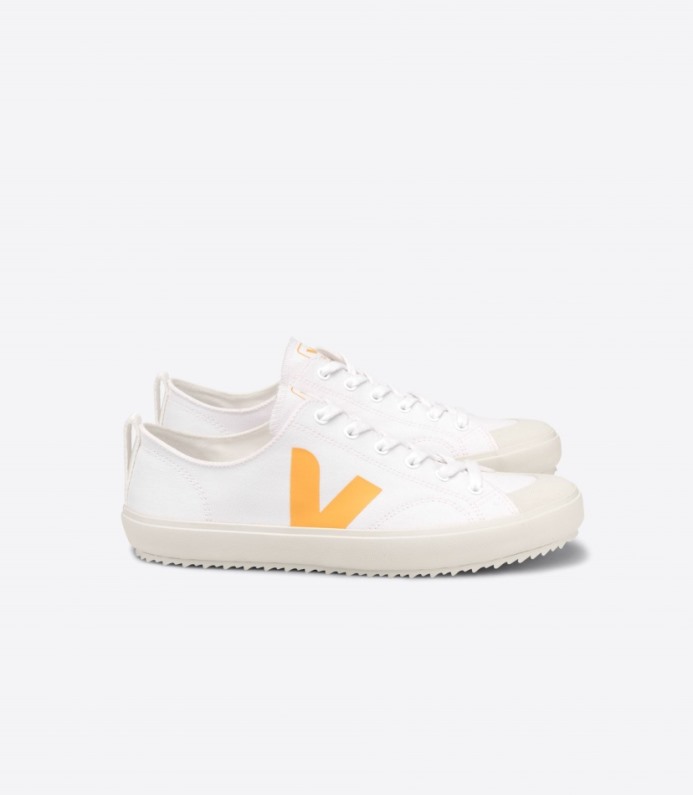 Veja Nova Canvas White Ouro