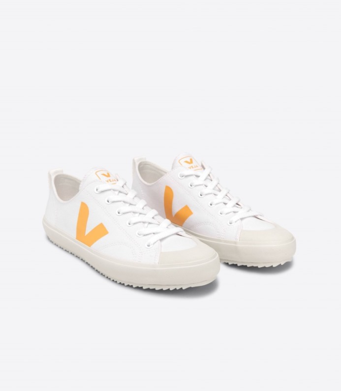 Veja Nova Canvas White Ouro