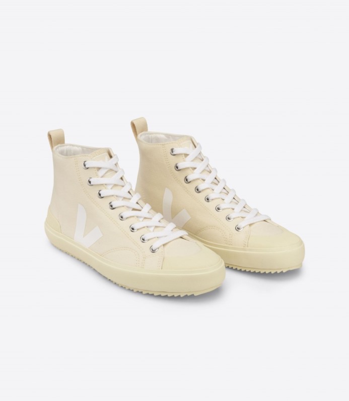 Veja Nova Ht Canvas Butter White Butter-sole