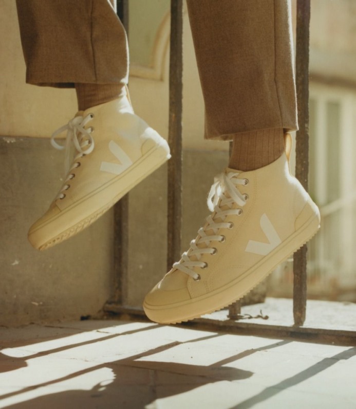 Veja Nova Ht Canvas Butter White Butter-sole