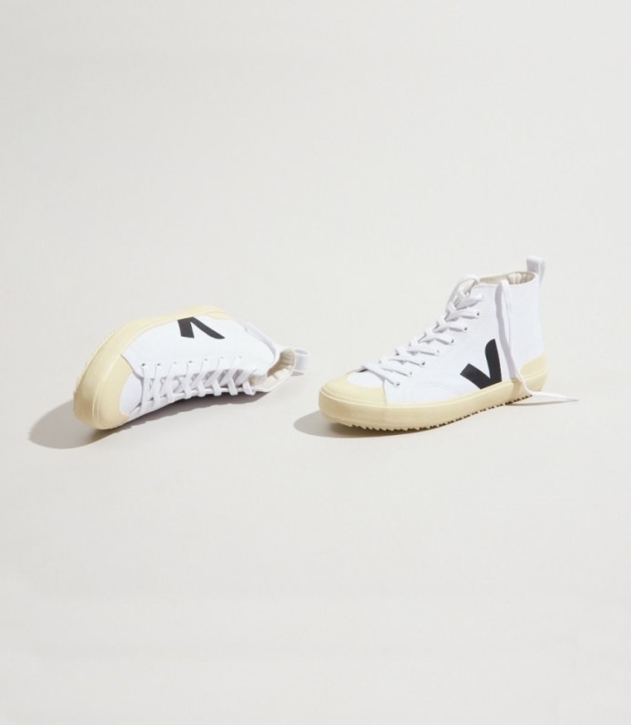 Veja Nova Ht Canvas White Black Butter Sole