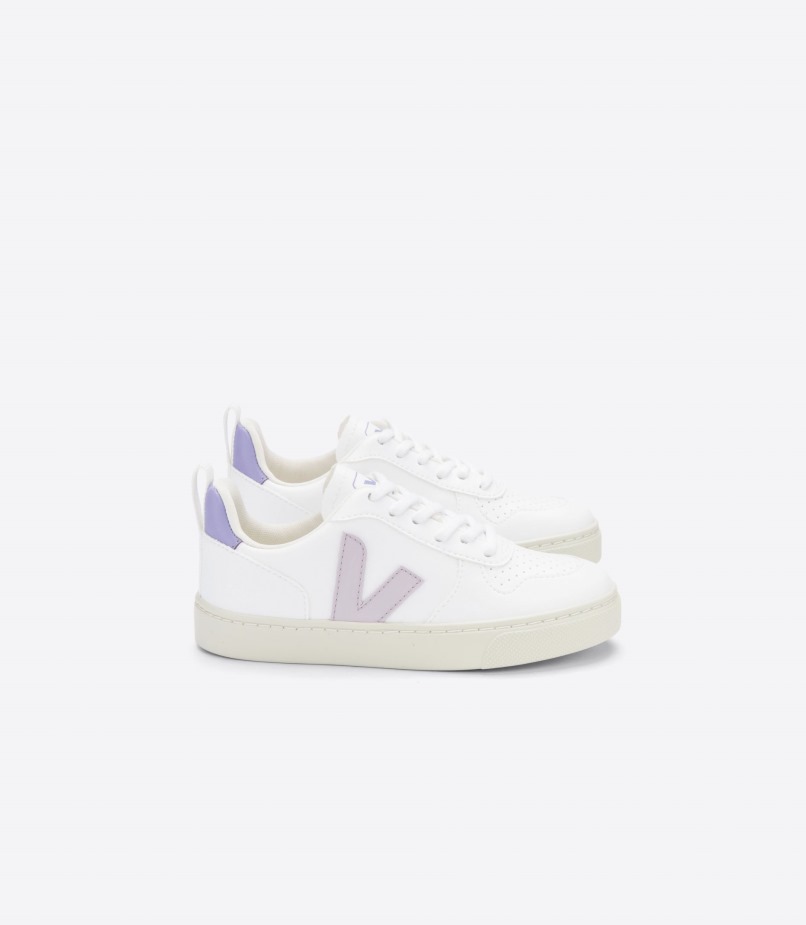 Laces Cwl White Parme Lavande Veja
