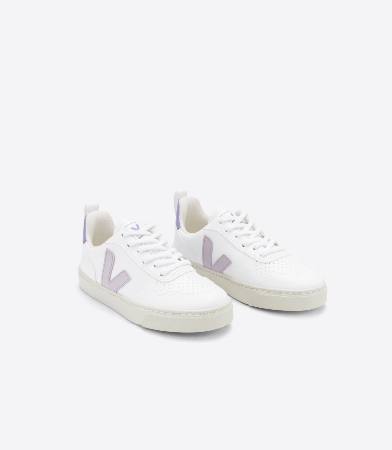 Laces Cwl White Parme Lavande Veja