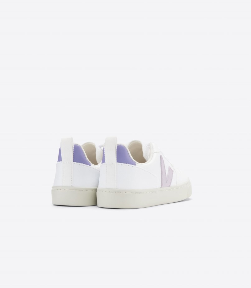 Laces Cwl White Parme Lavande Veja