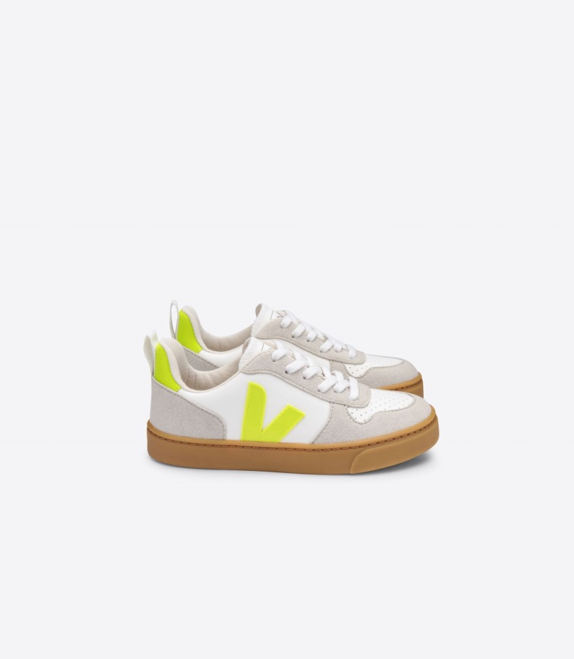 Laces Perfeitos Cwl Branco Jaune Fluo Veja