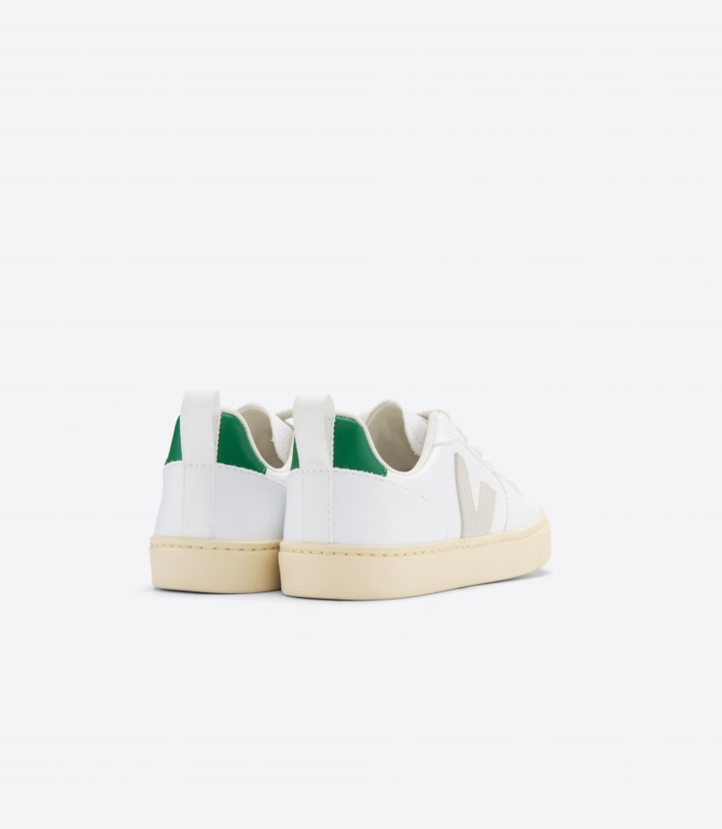 Perfect Veja Laces Cwl White Pierre Emeraude