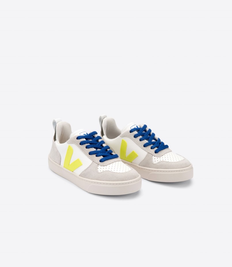 Veja X Bonton White Jaune Fluo Kaki Series