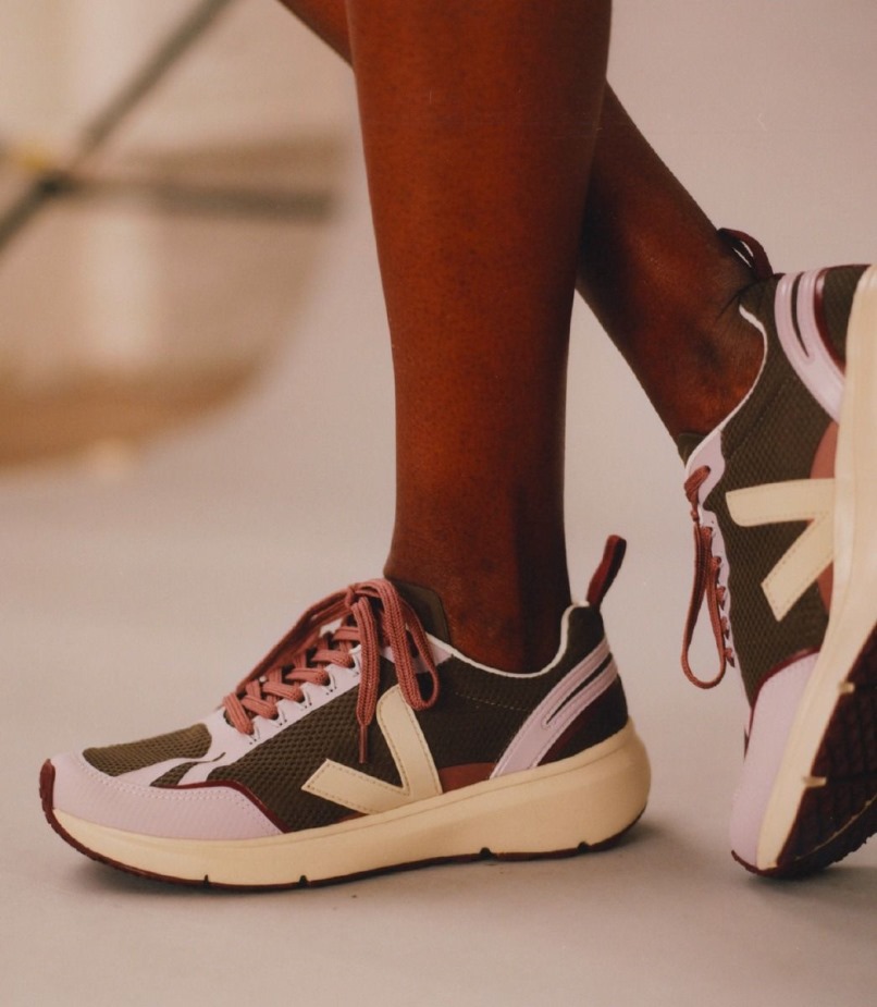 Veja Series 2 Alveomesh Kaki Pierre Parme