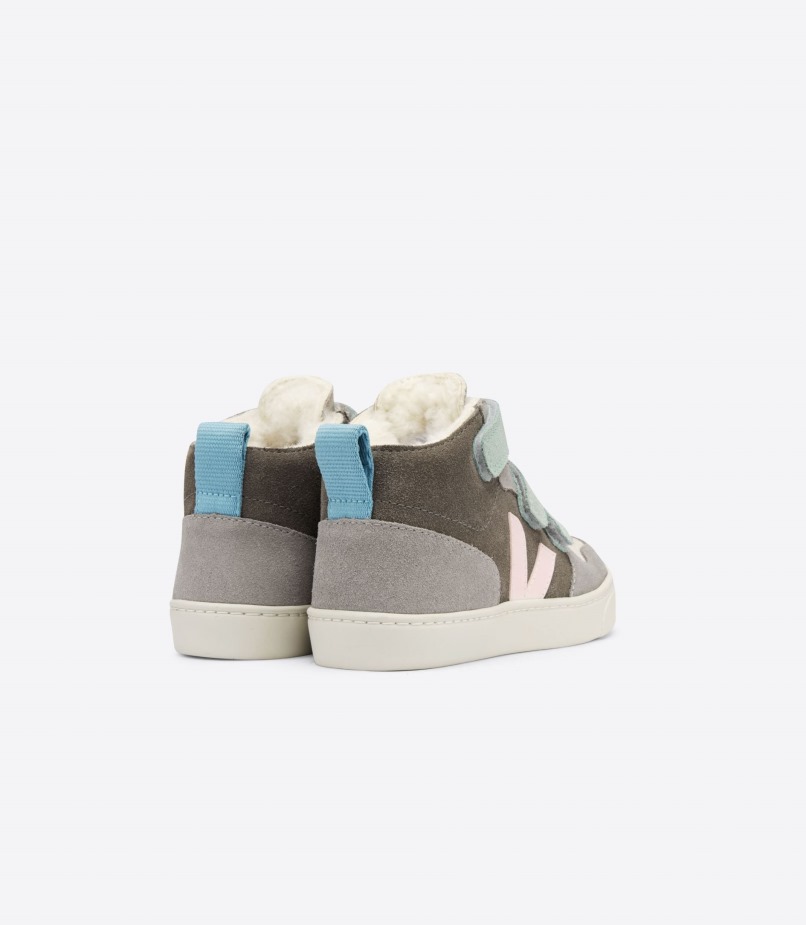 Mid Fured Suede Multico Moonrock Perfect Veja