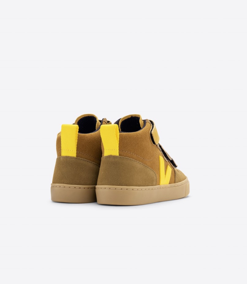 Mid Suede Multico Camel Tonic Veja Coleção