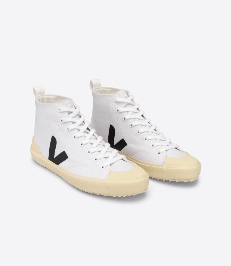 Premium Veja Ht Canvas Branco Preto Sola De Manteiga