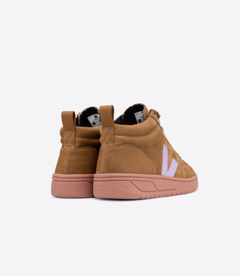 Nubuck Brown Lavande Veja