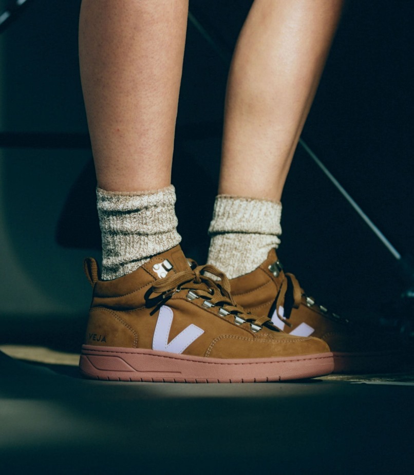 Nubuck Brown Lavande Veja