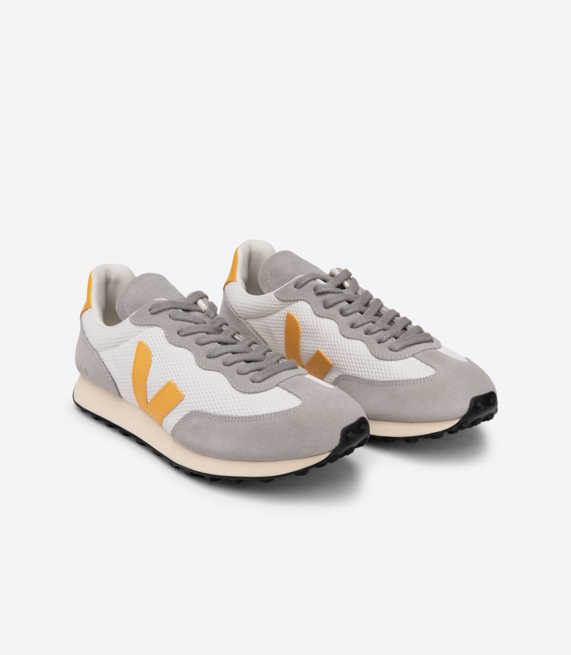 Veja Series Branco Alveomesh Gravel Ouro
