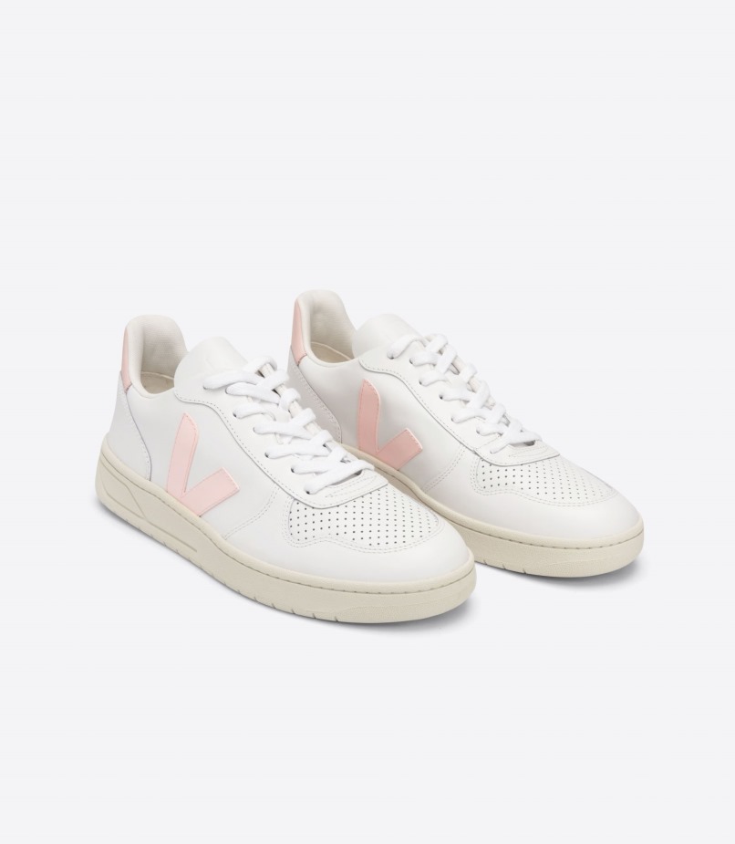 Veja Leather White Petale
