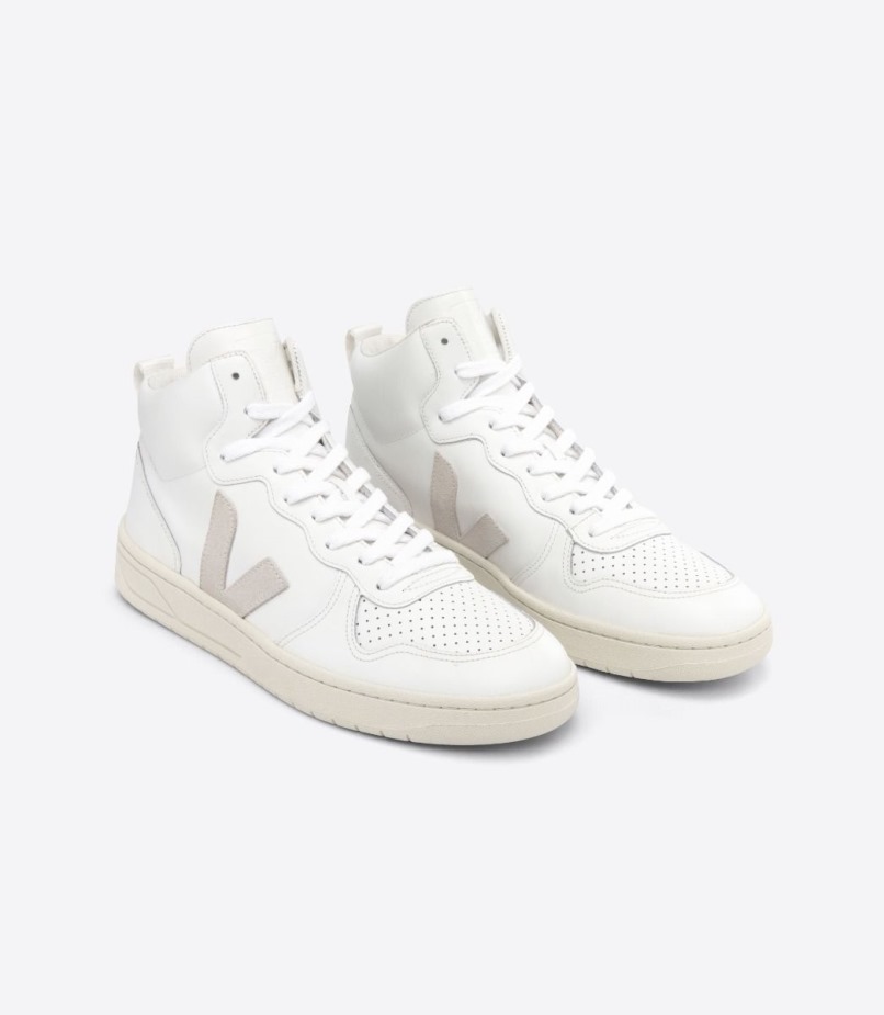 Leather White Veja