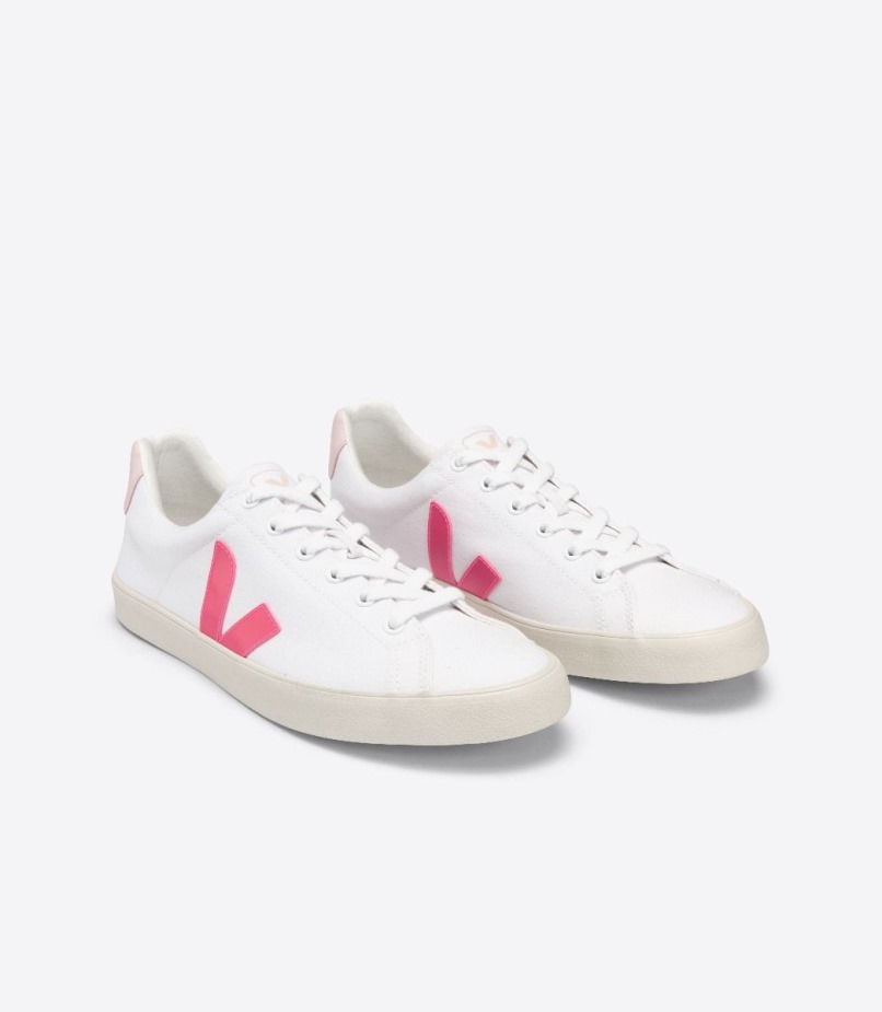 Veja Se Canvas White Rose Fluo Petale Series