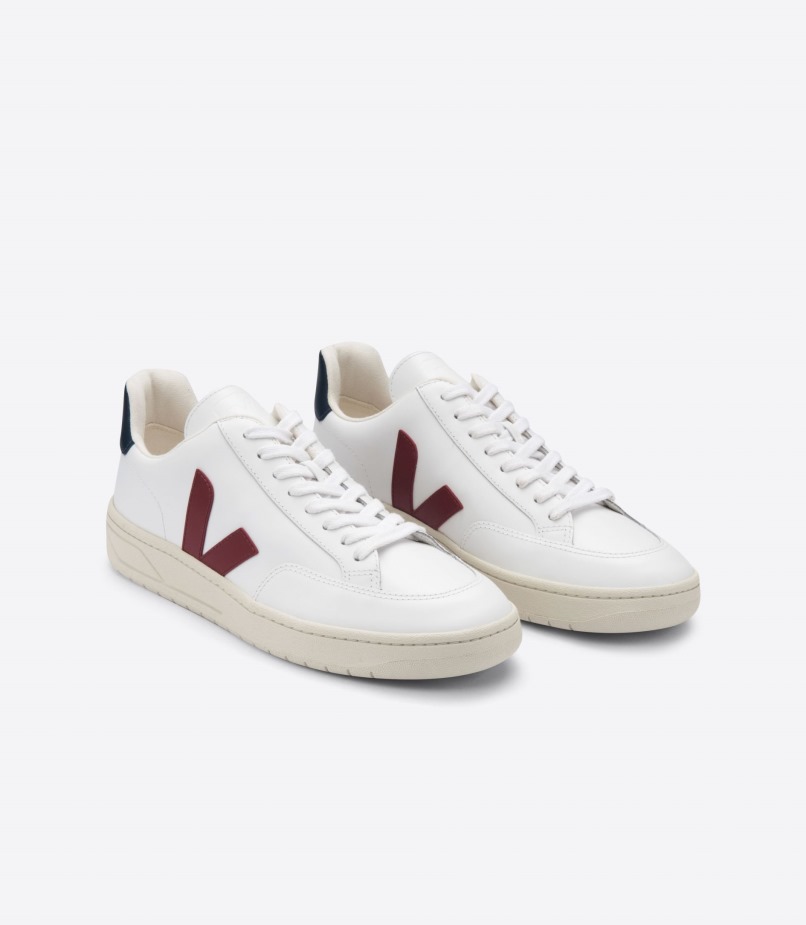 Leather White Marsala Nautico Veja