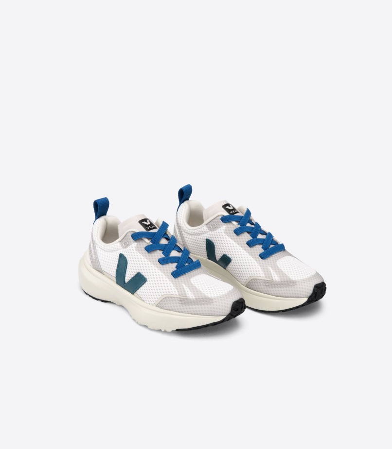 Cadarços Elásticos Bretanha Branca Veja Series