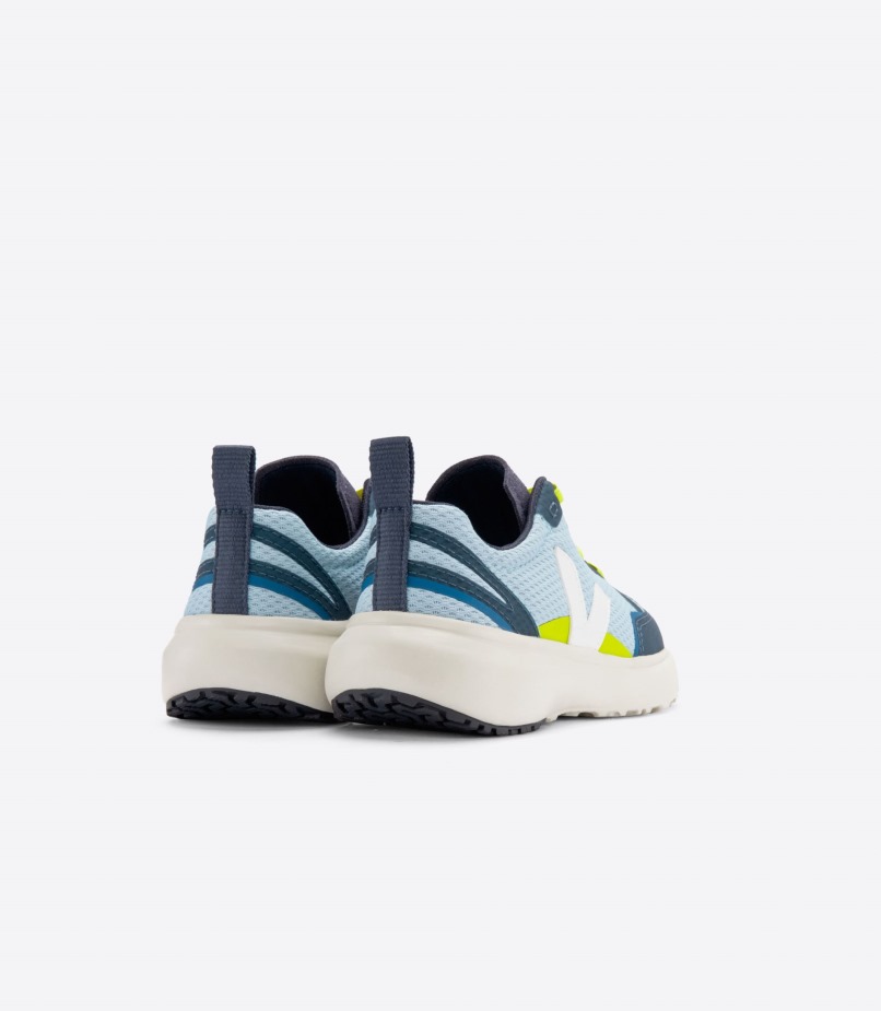 Especial Veja Cadarços Elásticos Alveomesh Aço Branco