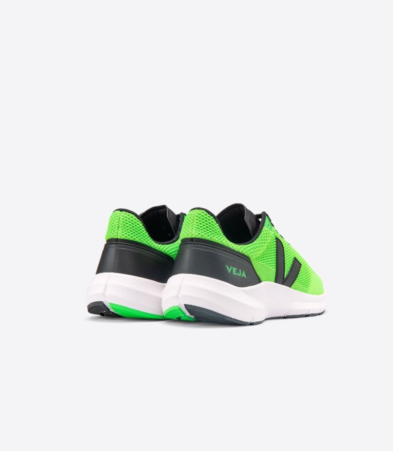 Veja V-knit Vert Fluo Black Perfect