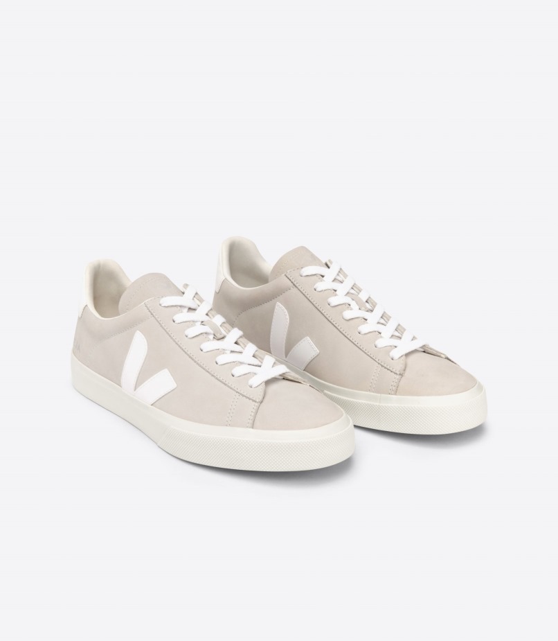 Premium Veja Nubuck Natural Branco