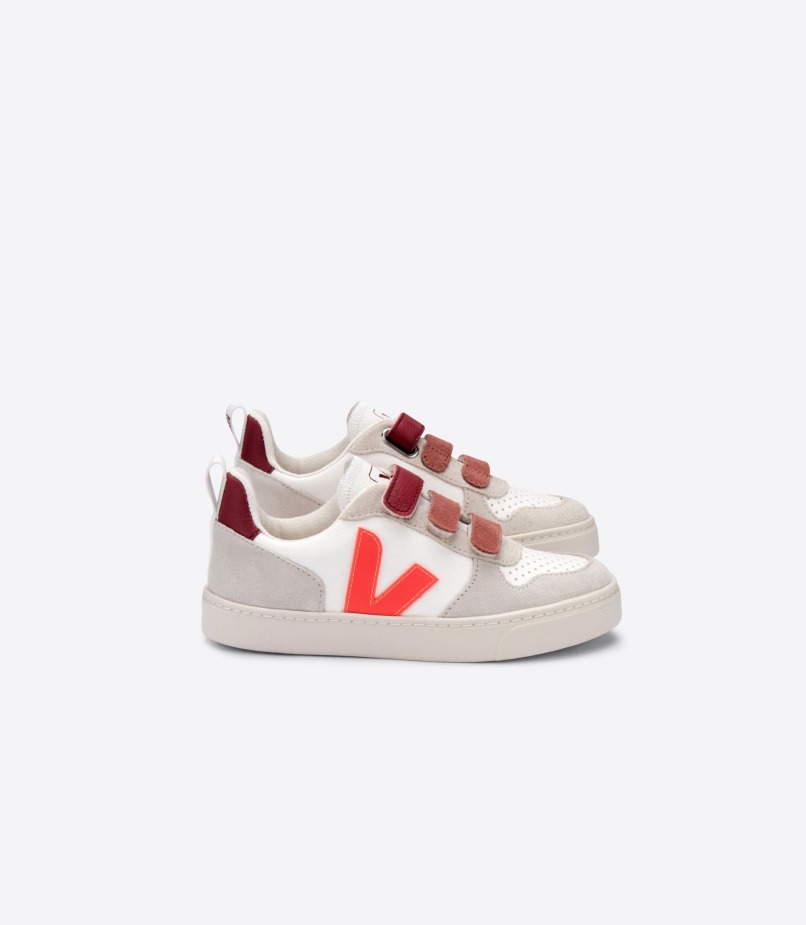 Veja X Bonton White Orange Fluo Marsala Series