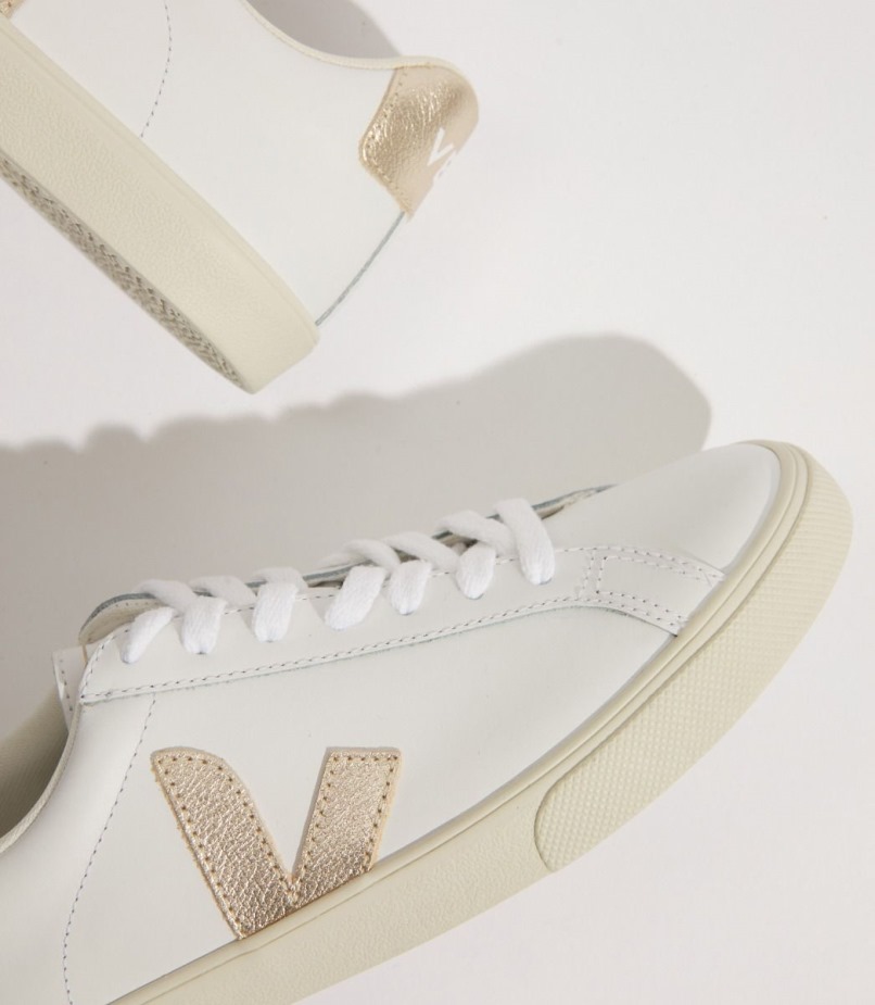 Veja Original Leather White Platine