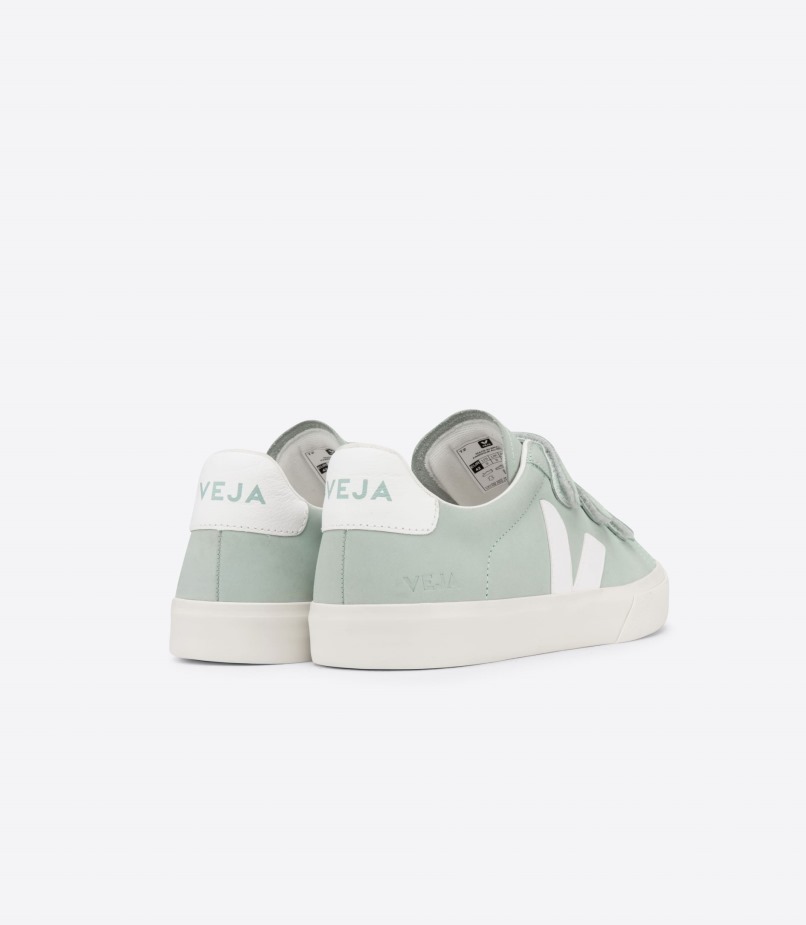 Veja Original Nubuck Matcha White