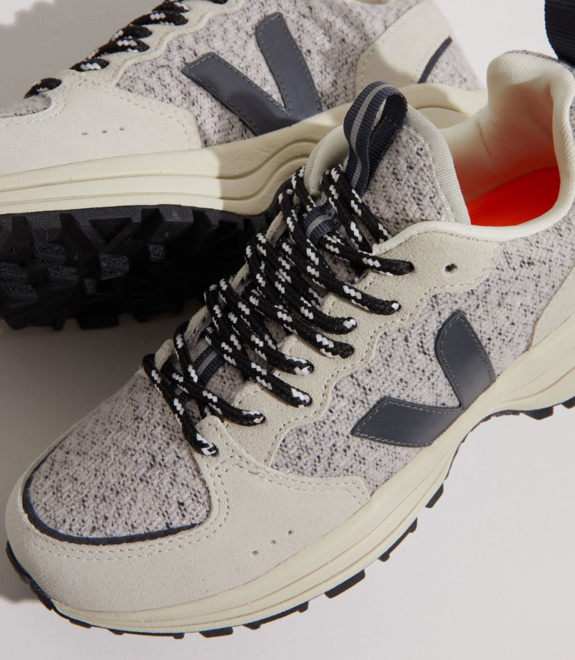 Flannel Snow Grafite Natural Veja