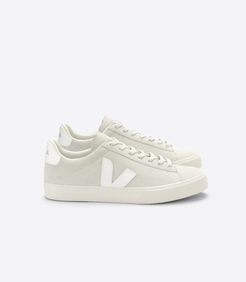 Suede Natural White Veja