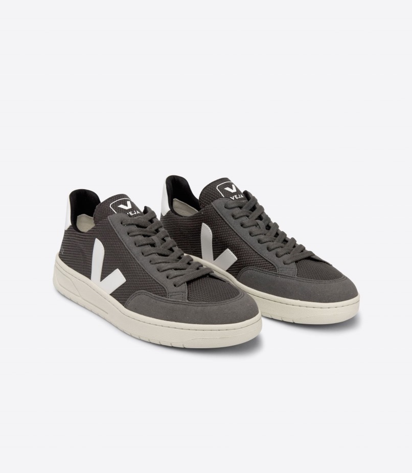 Vegan B-mesh Grafite White Premium Veja