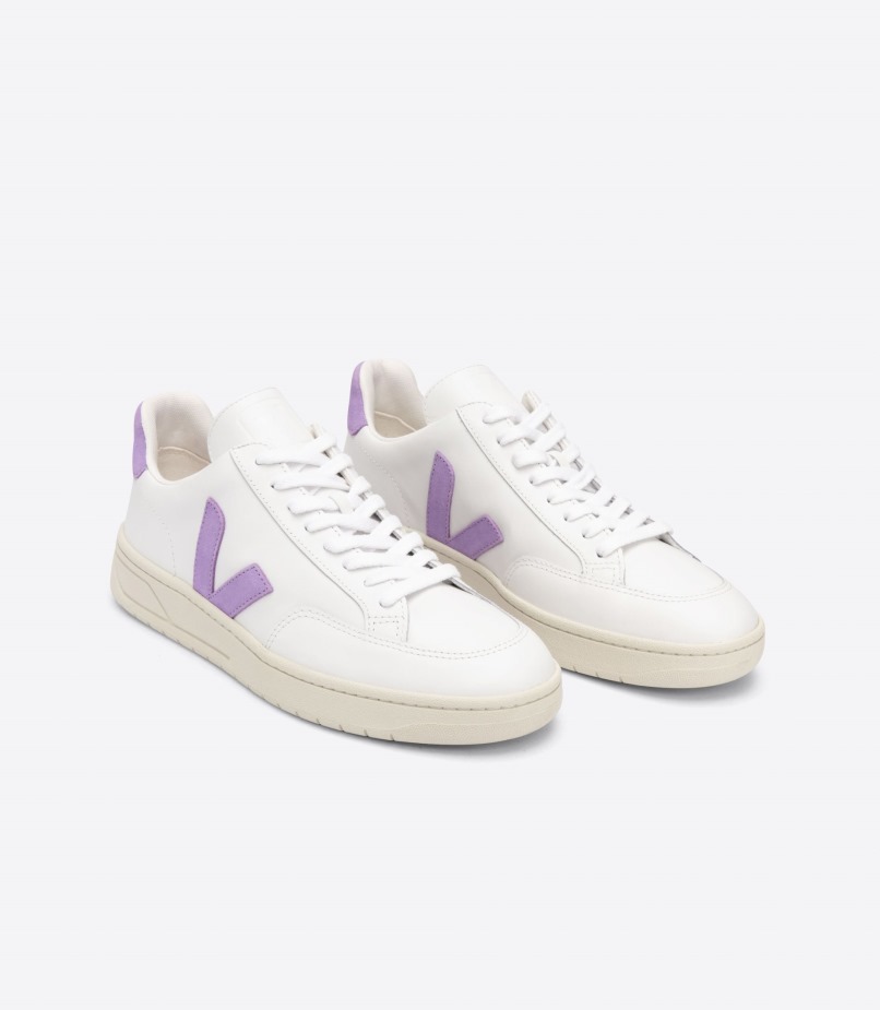 Veja Original Leather White Lavande