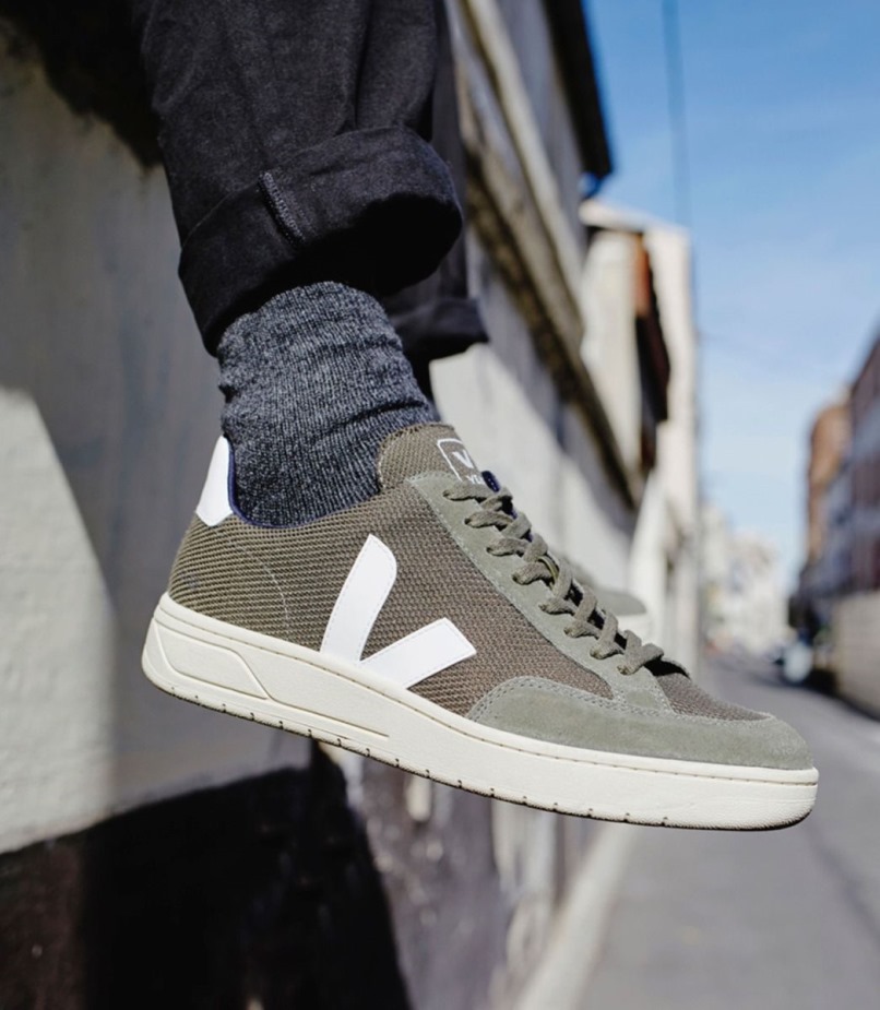 Veja Vegan B-mesh Olive White Special