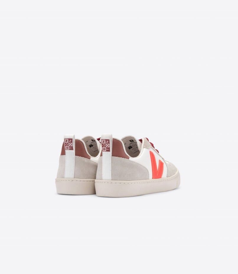 Veja X Bonton Branco Laranja Flúor Seco Pétala Original