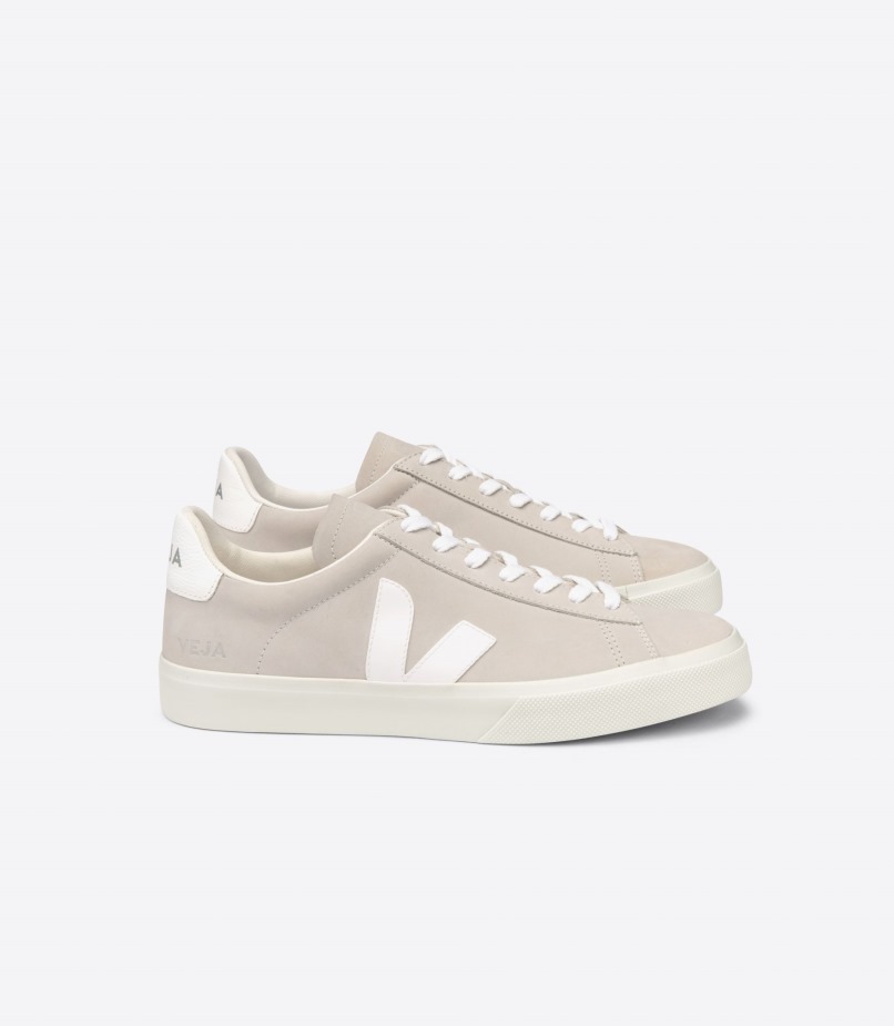 Coleção Veja Nubuck Natural Branco