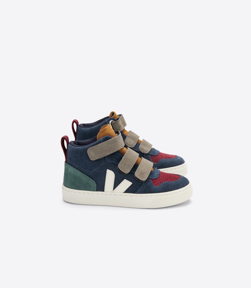 Premium Mid Suede Multicolor Náutico Chipre Veja
