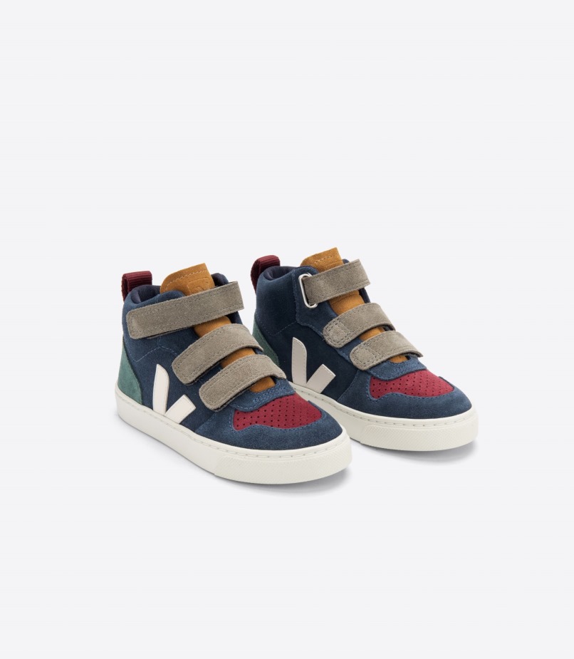 Premium Mid Suede Multicolor Náutico Chipre Veja