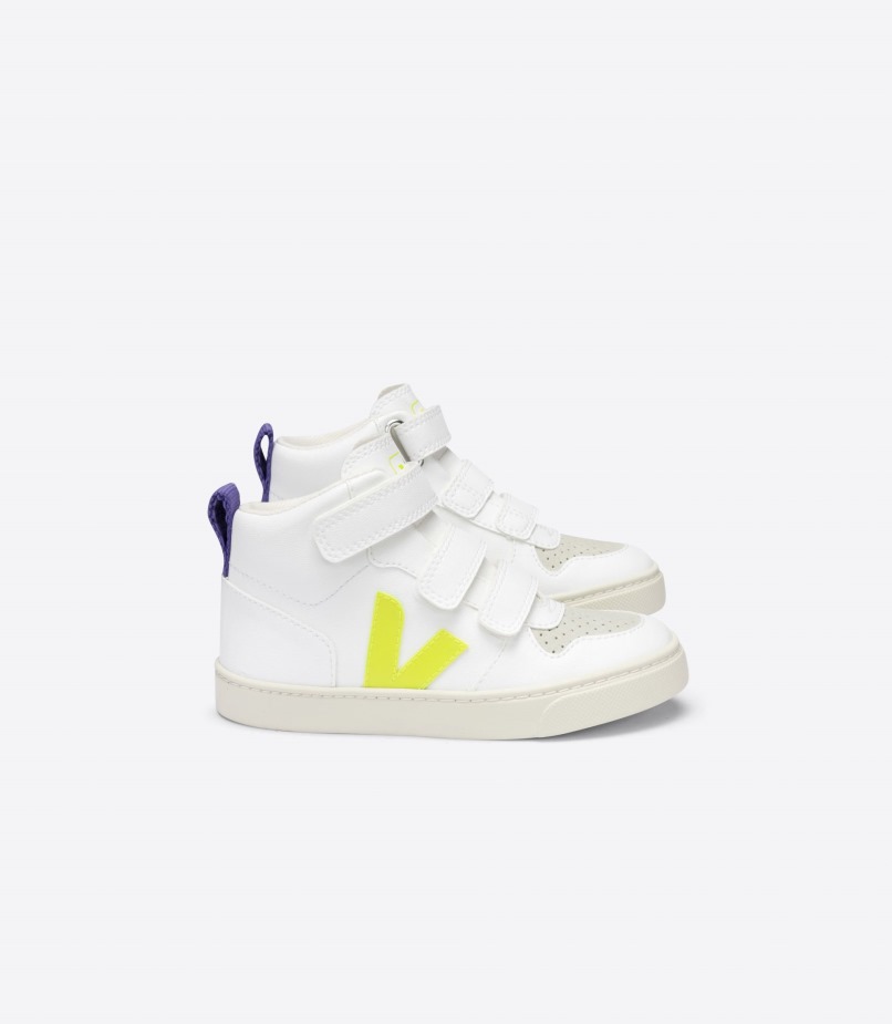 Série Mid Cwl Branco Jaune Fluo Roxo Veja