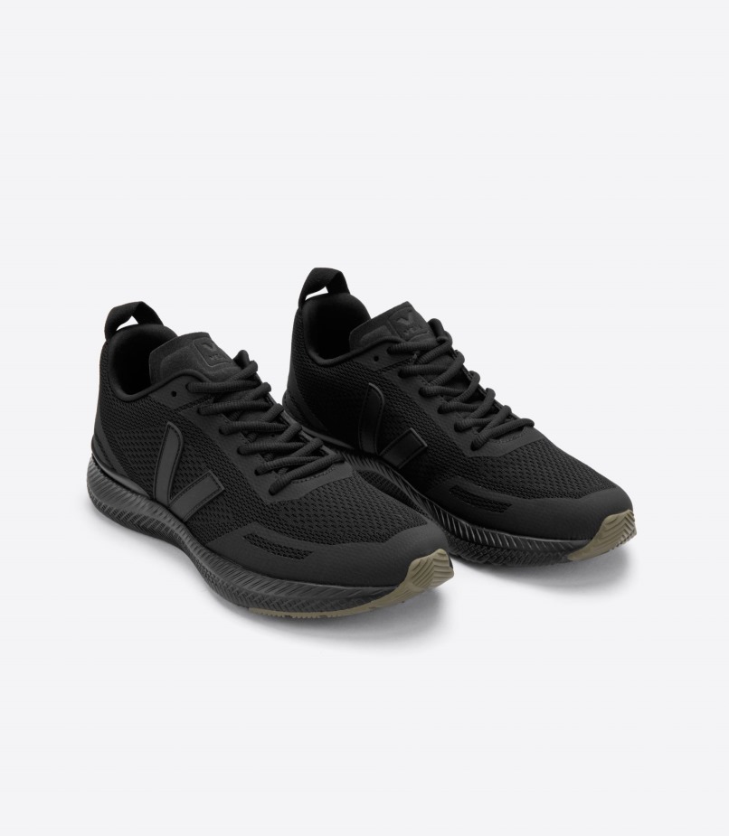 Coleção Engineered-mesh Full Black Kaki Veja